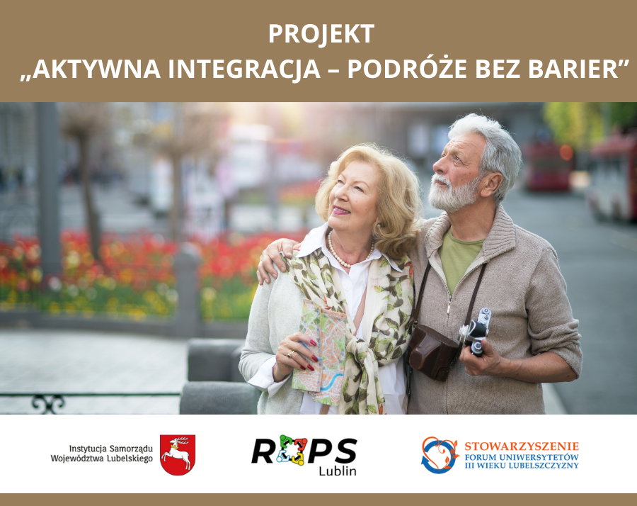 Projekt "Aktywna integracja – podróże bez barier"